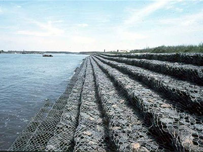 河道石籠網工程案例圖片2